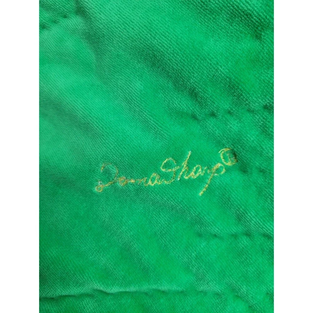 Freddie Frog Baby Quilt Donna Sharp Applique Bright Green Soft